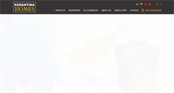 Desktop Screenshot of korantinahomes.com